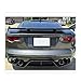 Spoiler Tail Wing Lip Carbon Fiber Car Trunk Racing Spoiler for Jaguar F-Type SVR R Coupe 2014-2021 Car Rear Boot Lid Racing(Carbon Fiber)