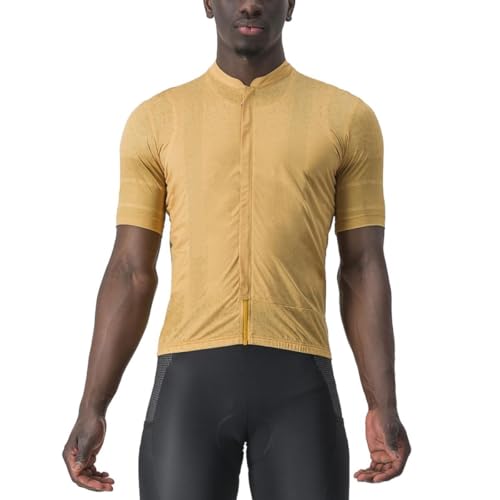 CASTELLI 4523016-277 Unlimited Terra Jersey Men's T-Shirt Honey L