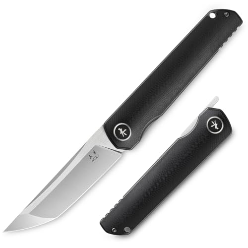 Miki Pocket Samurai Folding Knife, G10 Handle, Tanto w/ D2 P