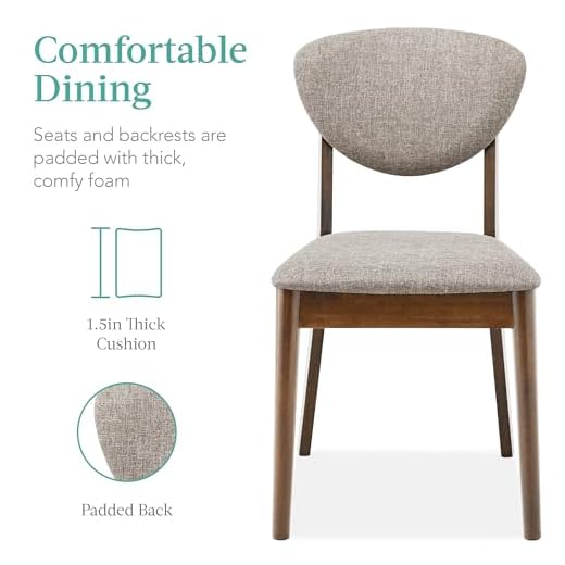 Mid-Century Modern 5-Piece Dining Set