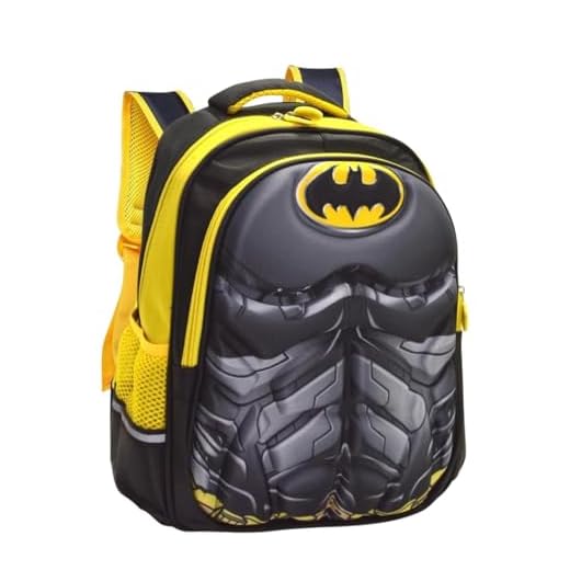 Mochila Escolar 38 cm. Mochila Infantil Superhéroes con Diseño 3D Dibujos Animados con Cremallera de ABS, 2 Compartimentos, Asas Ajustables. Material Escolar para Niños y Niñas.