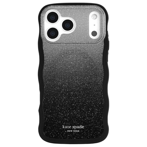 Image of kate spade new york iPhone 17 Pro Max Case - Compatible with MagSafe - Designer Phone Case - Wavy Nightfall