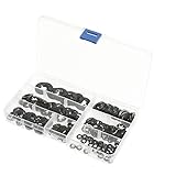 【Maße】Die Unterlegscheiben enthalten 7 Größen: M3, 4, 5, 6, 8, 10, 12. vielfältigen Größen können Ihren unterschiedenen Bedürfnis der Größen erfüllen.