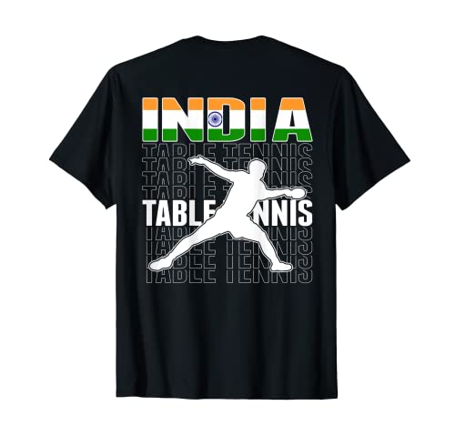 India amantes del ping pong orgullosos partidarios de tenis de mesa indios Camiseta