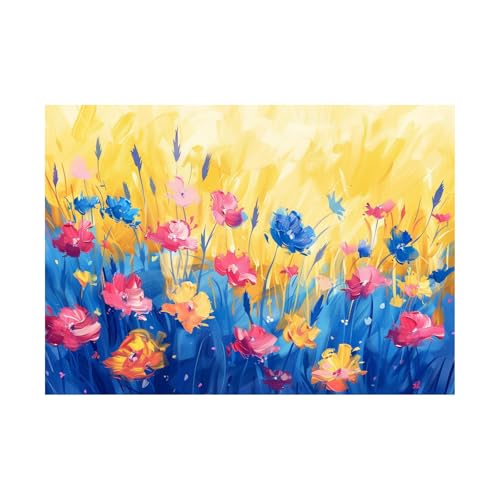 Décoration murale imprimée végétale sur toile intissée 70x100cm