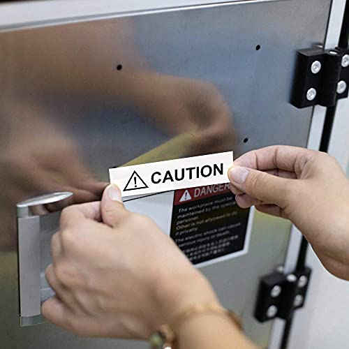 Lk Label Replace For Tz Tape 18Mm 0.7 In Laminated White Label Tape Tze 241 Work With Brother Ptouch Ptd400 Ptd600 Ptd400Ad Ptp710Bt, Tz241 3/4 Inch Black On White, 5-Pack #TOP7