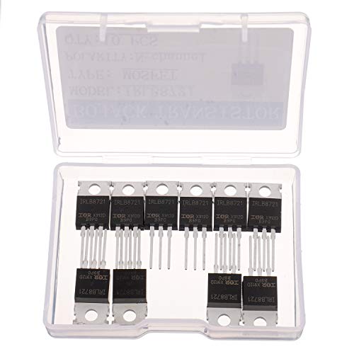 Bojack Irlb8721 Mosfet Transistors Irlb8721Pbf 30V 62A N-Channel Power Mosfet To-220 (Pack Of 10 Pcs) #TOP1