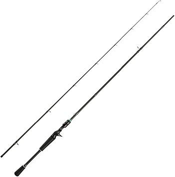 Casting Rod Two Piece Casting Rod Carbon Fiber Guides 2.06M 2.13 M MH Caster Fishing Rod