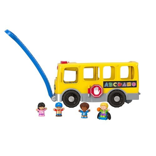 image for Fisher-Price Little People Toddler Learning Toy, Big Yellow School Bus