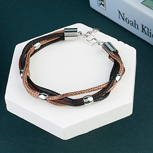 Fashewelry 100Pcs Large Hole Stainless Steel Barrel Spacer Beads 6X6Mm Smooth Polished Metal Oval Charm Loose Beads Fit European Chain Bracelet Jewelry Making Hole: 4Mm #TOP1