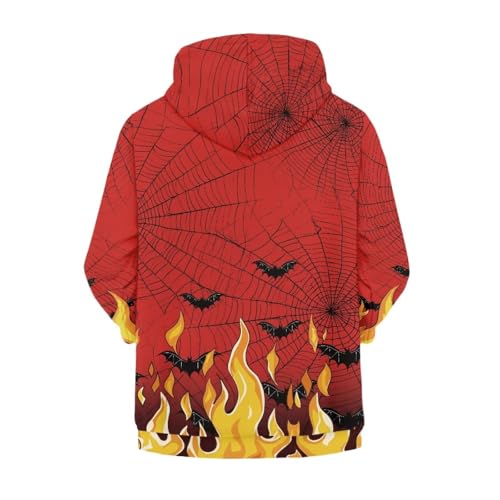 Zip Up Hoodies Kids Long Sleeve Jackets with Pocket Athletic Sport Hooded Sweatshirts for Kids 6-16 Years,S-XL Size3