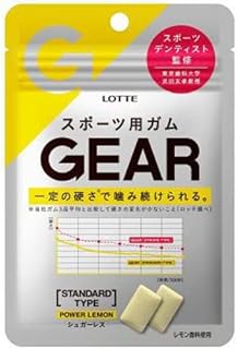 ロッテ GEARスタンダードタイプレモン 21g×10入