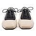 Black Women's Lace Up Oxfords Closed Square Toe Comfortable Flats Fashion Casual Office Dressy Flat Shoes Size 6.5