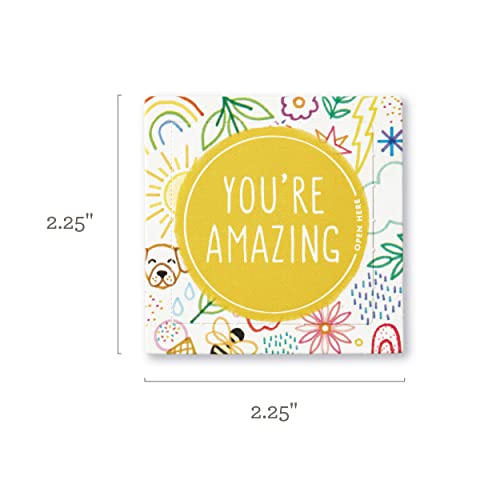 Tarjetas desplegables con mensajes inspiradores para niños ThoughtFulls Compendium Pack de 4 3