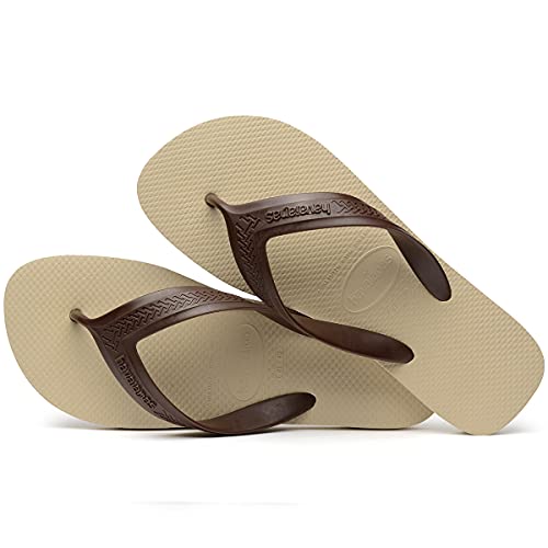 Chinelo Top Max, Havaianas, Masculino, Areia/Café, 41/42