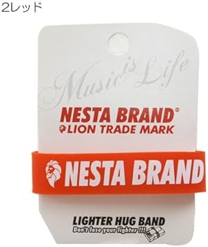 Amazon Co Jp ネスタブランド Nesta Brand ライターハグバンド2ndメンズブランドグッズ通販 2 レッド 腕時計