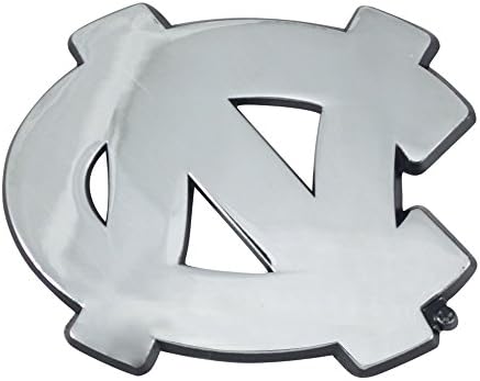 FANMATS 14902 North Carolina Tar Heels 3D Chrome Metal Auto Emblem