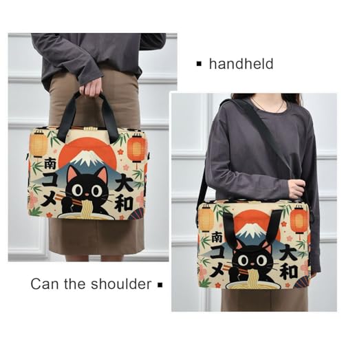 Bolso para Laptop Crossbody 15.6 pulg con Asa y Correa miniatura 2