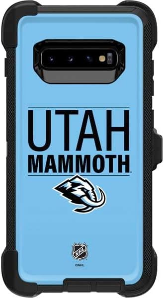 Skinit Decal Phone Skin Compatible with OtterBox Defender Galaxy S10 - Officially Licensed NHL Utah Mammoth Line-Up Series Design