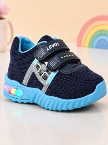 Image of Hunter-3 Multicolor LED Light Slipon Casual,Walking & Running Unisex Shoes for Boys & Girls Suitable on Every Outfit (2 Years-4.5 Years)(Pack of 1 Pair)