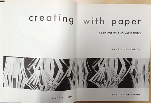 Creating with Paper: Basic Forms and Variations 0718205472 Book Cover