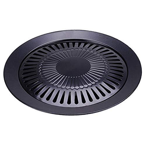Bandeja de horno de barbacoa antiadherente redonda para cocina de gas
