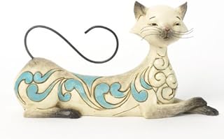 Heartwood Creek Maya Lying Siamese Cat Figurine