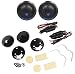 Pair Rockville RT6 240 Watt Car 1" Silk Dome Neo Swivel Tweeters+Crossovers