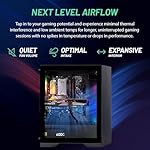 Skytech Gaming Nebula Gaming PC Desktop – AMD Ryzen 5 3600 3.6 GHz, NVIDIA GTX 1650, 500GB NVME SSD, 16GB DDR4 RAM 3200, 600W Gold PSU, 11AC Wi-Fi, Windows 11 Home 64-bit,Black - Image 5