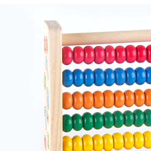 Ábaco Para Crianças Matemática - ábaco de para crianças matemática com 100 contas | Brinquedo clássi