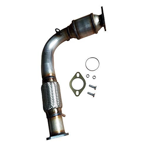 Front Catalytic Converters Flex Pipe Replacement For 10-14 Chevy Equinox 12-15 Captiva Sport 10-14 Gmc Terrain 2.4L L4 16581 #TOP1