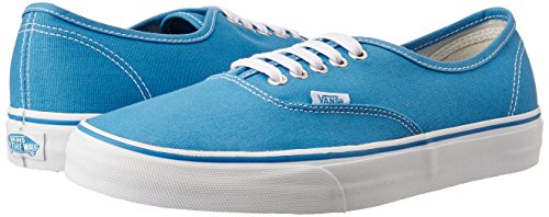 Image of Vans Unisex Authentic (Canvas) Cendre Blue and True White Sneakers - 11 UK /India (46 EU)