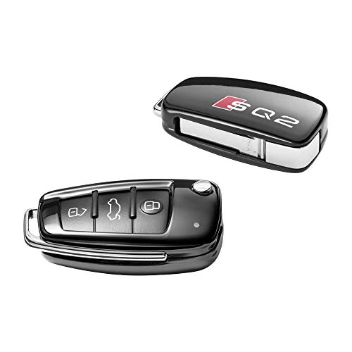 Embellecedor para llave Audi SQ2 8V0071208D en color negro brillante