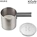 Keurig K-Café Milk Frother Cup Replacement Part or Extra,80 milliliters Hot and Cold Frothing, Compatible with Keurig K-Café Coffee Makers Only, Nickel