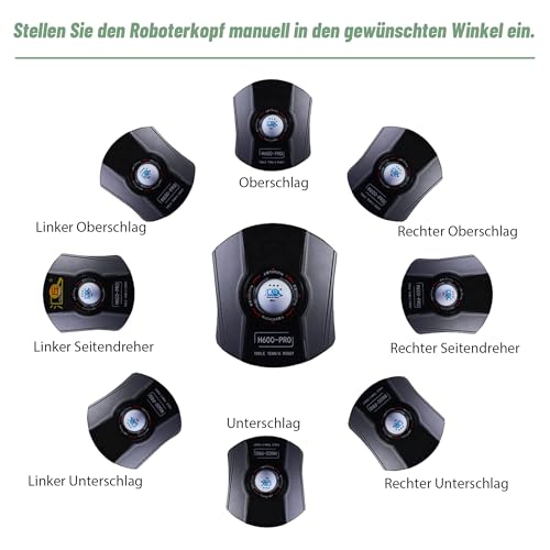 Tischtennis Roboter, Tischtennis Roboter Ballmaschine mit Netz, Table Tennis Robot für Einzeltraining kein manuelles Ballsammeln