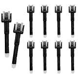 Cambio fácil para diferentes modelos: compatible con la mayoría de encendedores de pedernal. Los soportes se pueden cambiar fácilmente y ofrecen un ajuste seguro.