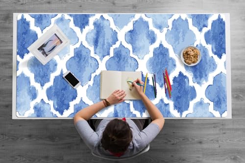 Desk mat 120x60 cm antidérapant avec protection des surfaces en PVC