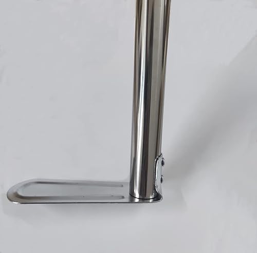 Mengersi Canopy Bed Frame Post Queen Size Stainless Steel Bed Canopy Frame Poles Four Corner Bed Bracket Fit For Metal Bed Wood Bed Bedroom Decor #TOP4