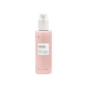 Versed Gentle Cycle Hydrating Milky Cleanser - Lightweight Daily Facial Wash Removes Makeup for Moisturized Skin - Oat Milk and Marula Oil Nourish Dry, Sensitive Skin - Vegan 5 fl oz
