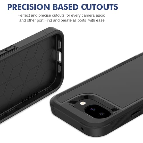 Protection Google Pixel 10a noire mate double couche renforcée - 4
