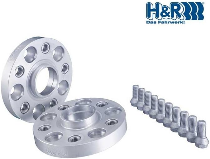 H&R 4014581 DRA-System Wheel Spacer Set 40mm per axle Pattern 4x98-Hub 58,0mm-Bolt Size M12x1,25-Fiat