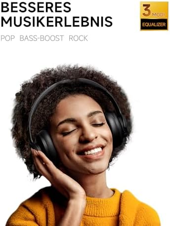 B8 Bluetooth Headphones, 120H Playtime Headphone