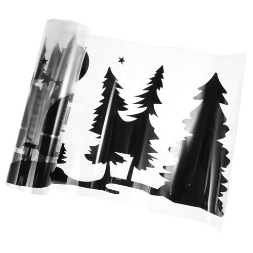 Image of Black Tree Graphic Car Body Decal for Rv Exterior Decoration