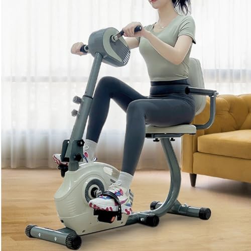 Bicicleta estática eléctrica para rehabilitación miniatura 3