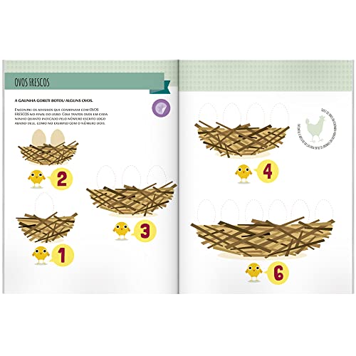 Kit 3 Livros com Atividades Montessori