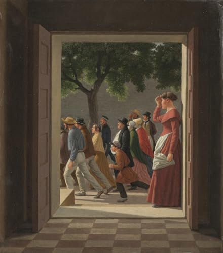 Impressions d'art mural CW Eckersberg pour une décoration chambre élégante et perspective unique