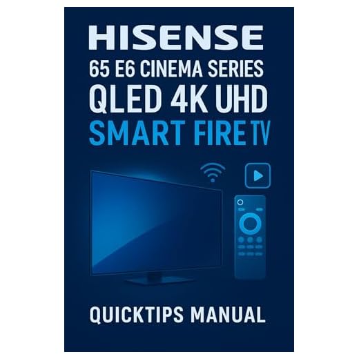 Hisense 65" E6 Cinema Series QLED 4K UHD Smart Fire TV User Guide: How to Use, Set Up, and Troubleshoot Your Hisense E6QF Smart Fire TV — Works for 50", ... with Similar Features (English Edition)