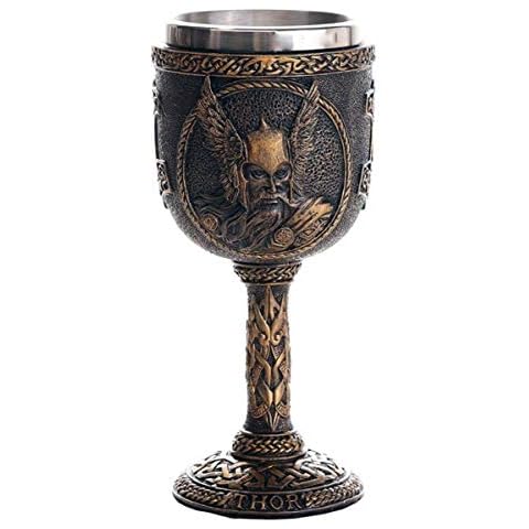Wikinger Kelch Thor 18cm als Deko-Artikel Cover