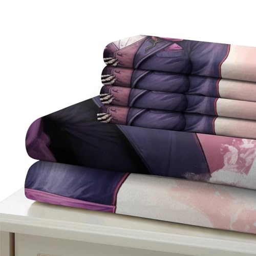 Housse de couette 200x200 squelette 3D pour lit double ado garcon - 6