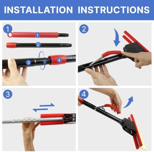 Commercial Sponge Mop for Floor Cleaning with 2 Compressed Cellulose Heads — 사진 7